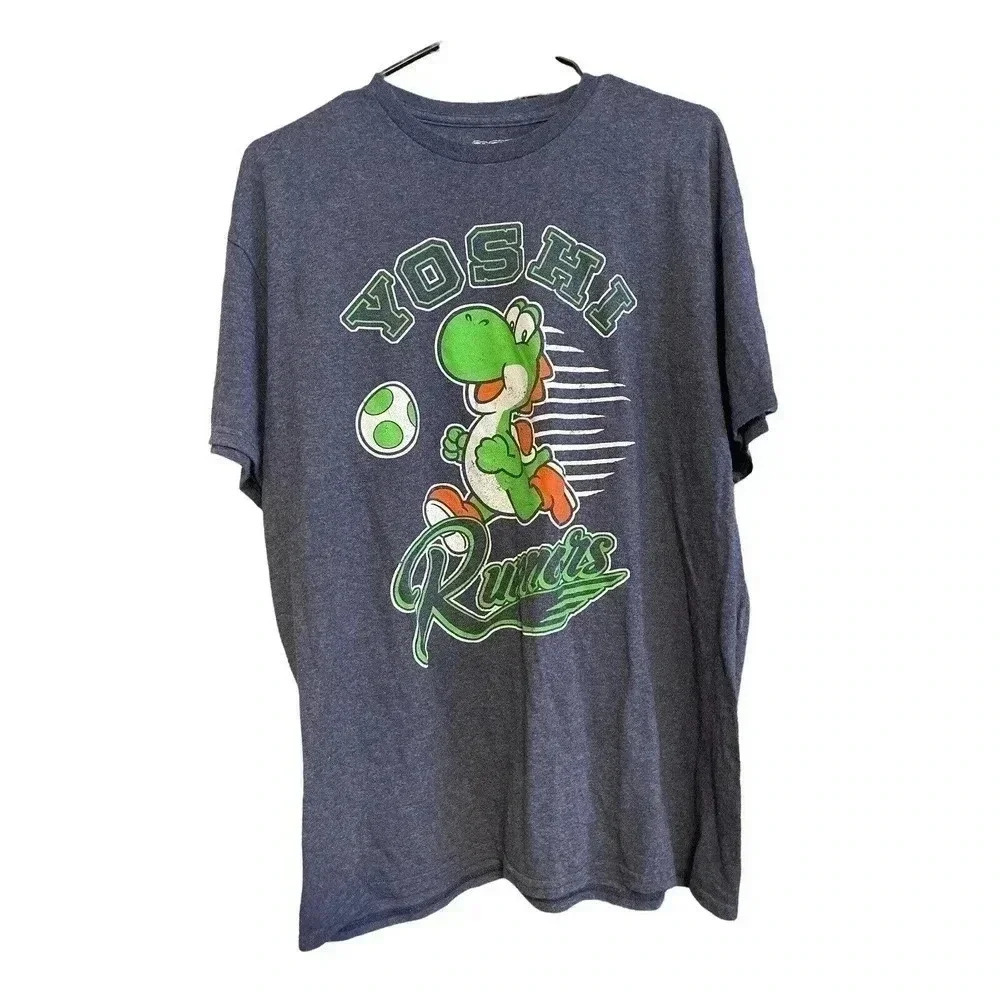 SUPER MARIO SIZE LARGE YOSHI RUNNERS TEE
